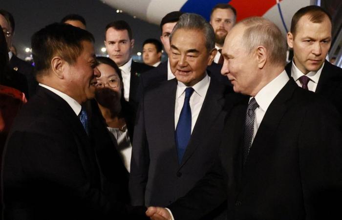 ‘Dear old friends’: Putin lands in Beijing to show Russia-China ties unshaken
