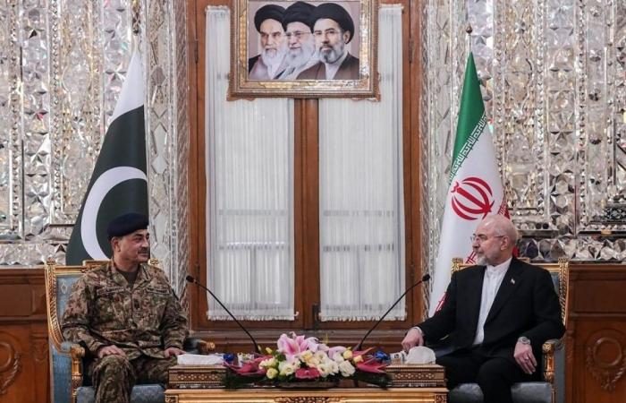 Iran media say mediator Pakistan’s army chief Asim Munir due in Tehran today