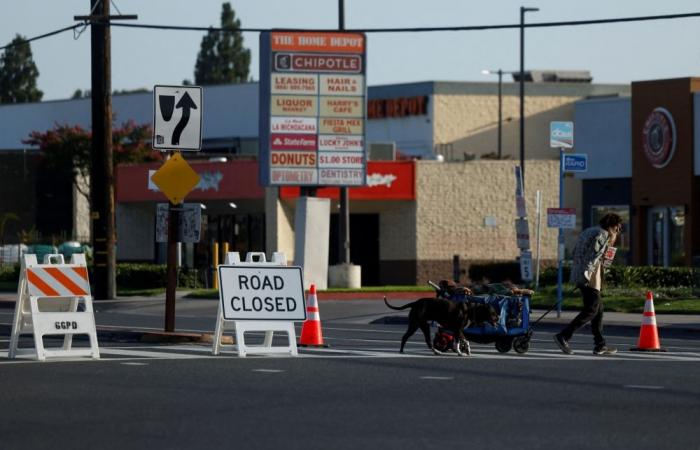 Thousands evacuated in California as chemical tank leak sparks explosion fears