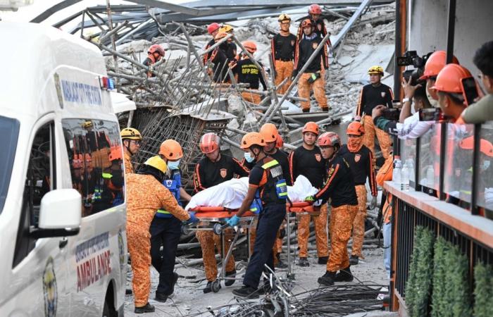 Malaysian among dead after building collapse traps dozens in the Philippines