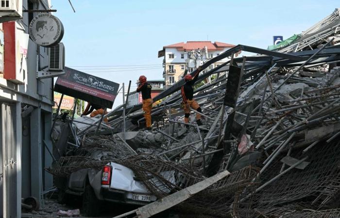 Death toll climbs to three, including a Malaysian, with 17 missing after construction site collapse in the Philippines