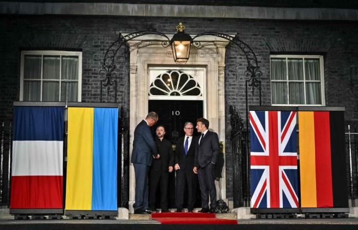 Zelensky meets allies in UK after strike hits Ukraine nuclear site