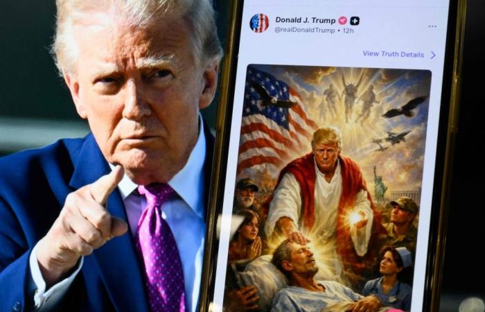 Trump floods social media with AI memes in ‘strategic distraction’ ahead of midterms