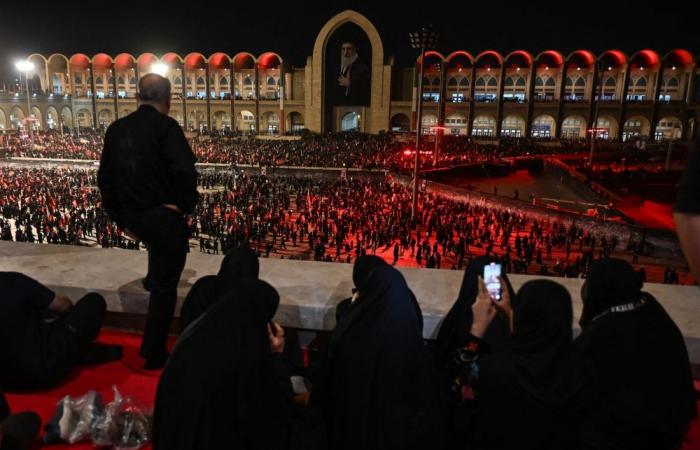 Calls to ‘have a drink’ ring out as Tehran funeral events take on fete‑like mood with free refreshments and electro music