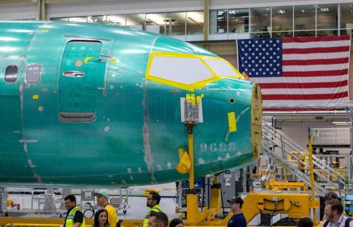 Boeing unveils new 737 MAX production line as aviation giant charts comeback