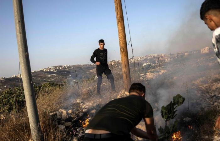 Palestinians report Israeli settlers set fire to two mosques amid surge in West Bank violence