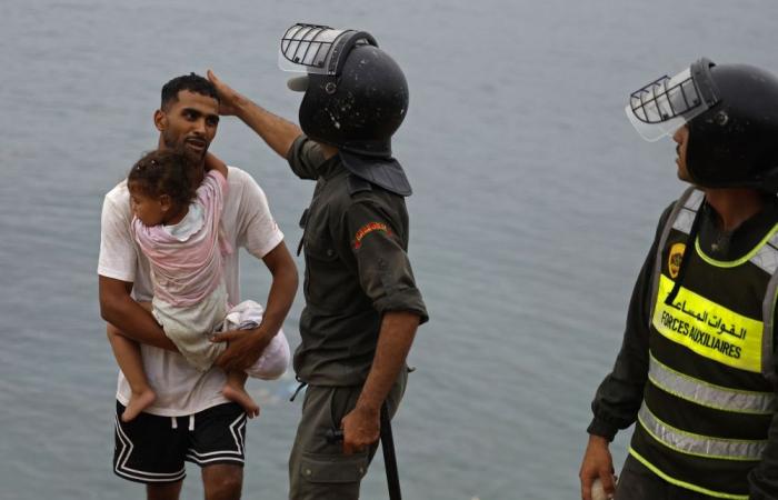 Hundreds of unaccompanied minors endure harsh conditions in Ceuta migrant influx