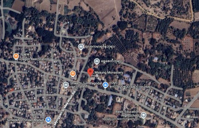 Myanmar airstrike hits monastery in Myaung, killing 14 people on Buddhist retreat