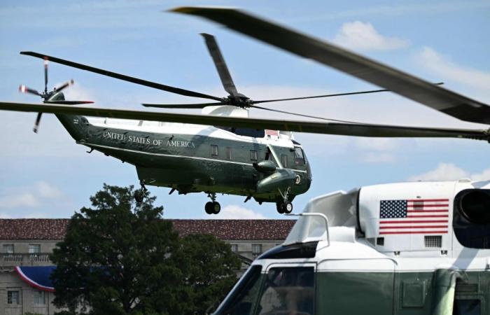 White House construction played role in Trump helicopter’s close call, says US transport safety board