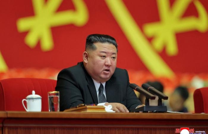 Kim Jong Un oversees launch of missile North Korea says uses AI to evade defences