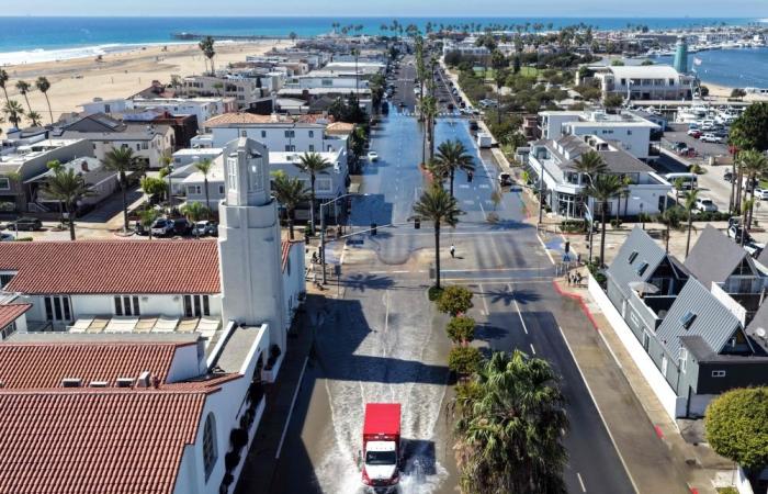 ‘Devastating’ waves leave California beach homes on brink of collapse