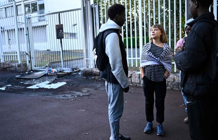 Activist Greta Thunberg joins French students in nationwide protests over school conditions