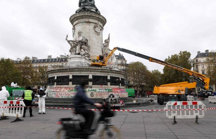 Paris bans protests as Macron accuses Trump of using unrest for US election gains