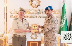 IMCTC assistant commander receives Spanish defense official in Riyadh