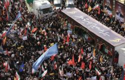 Iran holds state funeral for slain military commanders and scientists