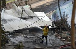 Hot winds fan dozens of bushfires across eastern Australia