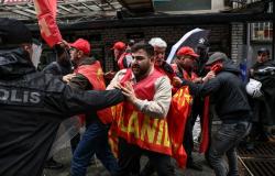 Tear gas and barricades choke Istanbul streets as May Day protests spark clashes