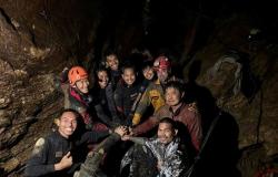 One of seven men rescued from Laos cave after week trapped underground