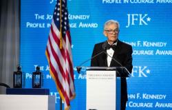 Outgoing Fed chair Powell defends central bank independence in veiled Trump rebuke
