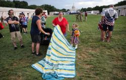 Temperatures rising: Severe weather disrupts Trump’s America 250 celebration