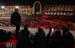 Calls to ‘have a drink’ ring out as Tehran funeral events take on fete‑like mood with free refreshments and electro music