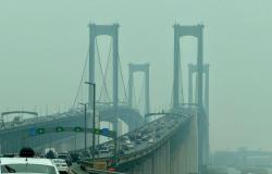 Wildfire smoke crashes World Cup final party in New York