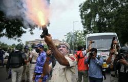 Indian police fire tear gas, baton-charge protesters as thousands demand action over exam leaks