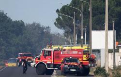 Water-bombing aircraft deployed as wildfire rips through southern France, hundreds flee