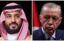 Saudi crown prince, Turkish president discuss regional security, Red Sea attacks