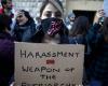 Lebanon's women march against harassment in Beirut