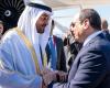 Sheikh Mohamed bin Zayed arrives in Egypt
