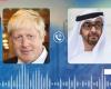 Mohamed bin Zayed gets phone call from British PM