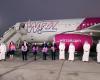 First Wizz Air flight lands in Abu Dhabi