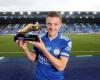 Vardy wins Premier League's 'Golden Boot'