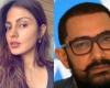 Bollywood News - Rhea Chakraborty was in touch with Aamir Khan,...