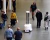 Robots kill coronavirus with ultraviolet light at London train station