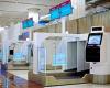 Emirates Airlines provides customers in Dubai with kiosks for self-check-in
