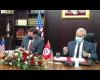 The US Secretary of Defense signs a military agreement with Tunisia...