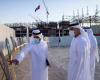 Khalid bin Mohamed bin Zayed Al Nahyan visits the “SeaWorld Abu...