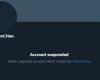 Twitter suspends the accounts of the Swiss Federal Information Office