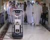 Robot in action: Al-Sudais launches smart sterilization at Grand Mosque