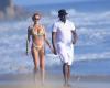 Australian model Tina Louise, 39, appears to be hanging out with...