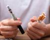 Vape consumption drops by 400,000 in 12 months – amid fears...