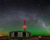New feature in the energy spectrum of the strongest particles in...