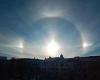 A rare phenomenon … 3 suns shine in the sky of...