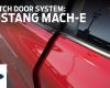 Ford explains Mustang Mach-E E-Latch door system