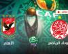 Watch the Al-Ahly match against Wydad Casablanca, Morocco, broadcast live today,...