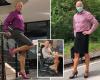 The married father of three wears skirts and heels to work...
