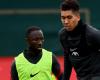 Liverpool’s line-up when Roberto Firmino fell and Naby Keita made the...