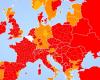 France turns entirely red in travel advisories, only one region still...